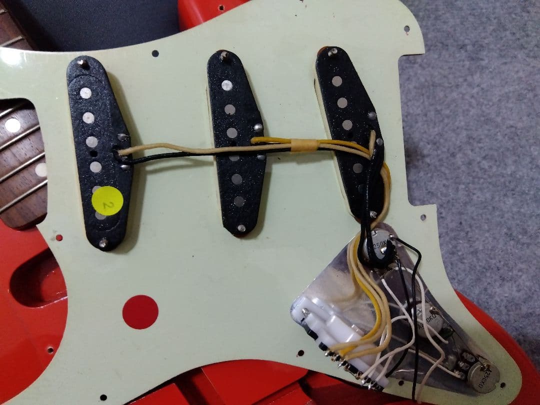 FenderJapan　ST62-TX フィエスタレッド ストラトキャスター