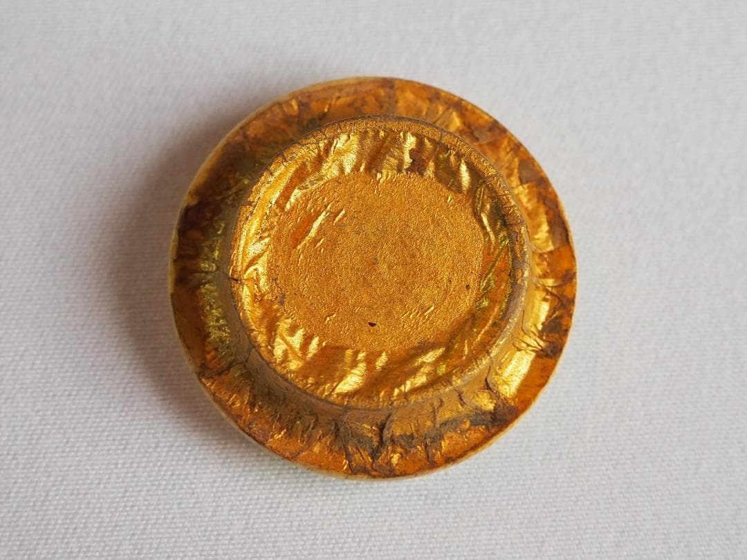 裏千家14世淡々斎宗室御書付『膳所焼丸壷茶入』陽炎園岩崎健三造（共箱）