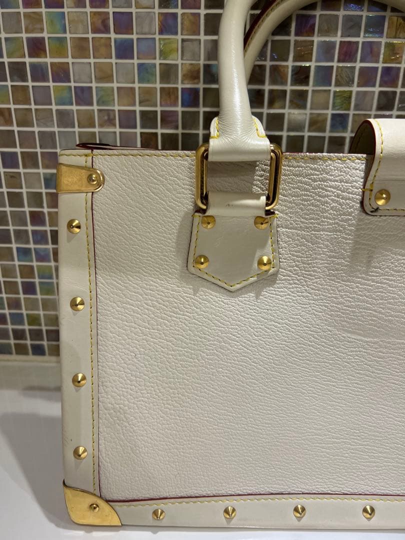 LOUIS VUITTON ルイヴィトン ハンドバッグ 白