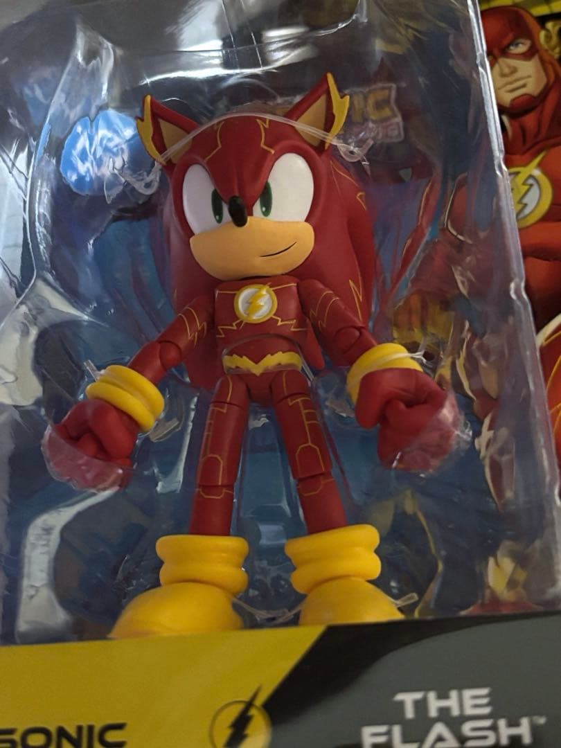 DCコラボ ソニック 可動 フィギュア 海外輸入品　ブリスター