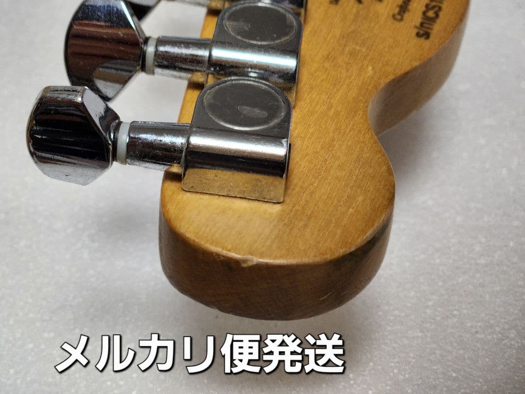 改造スクワイヤーSQUIER '51 キャンディアップルレッド