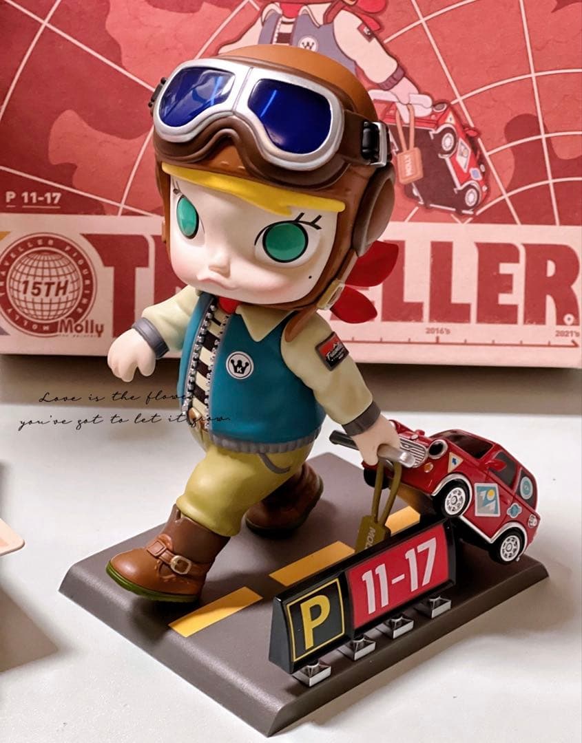 POPMART MOLLY 旅行者TRAVELER ビッグサイズ 未開封