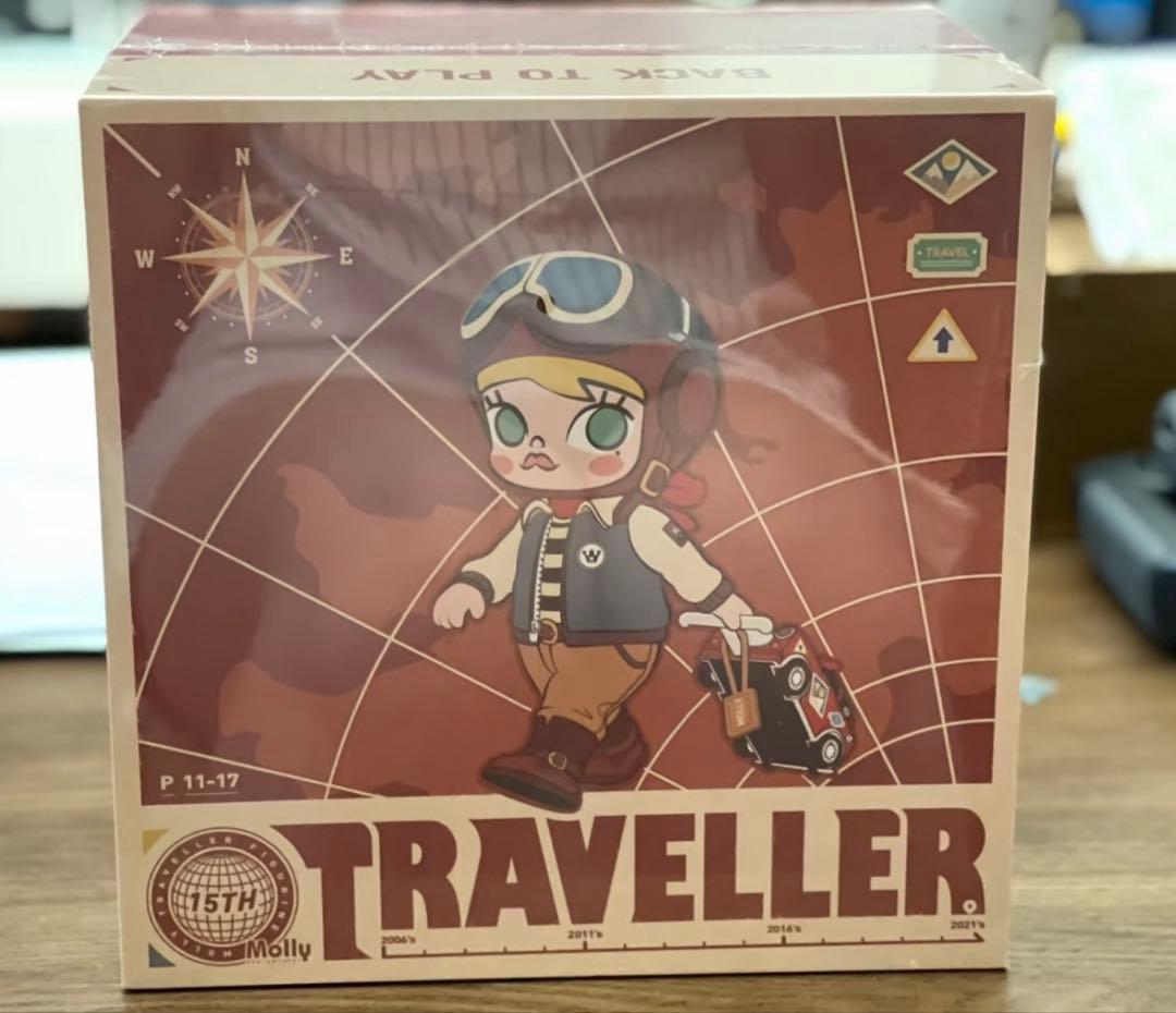 POPMART MOLLY 旅行者TRAVELER ビッグサイズ 未開封