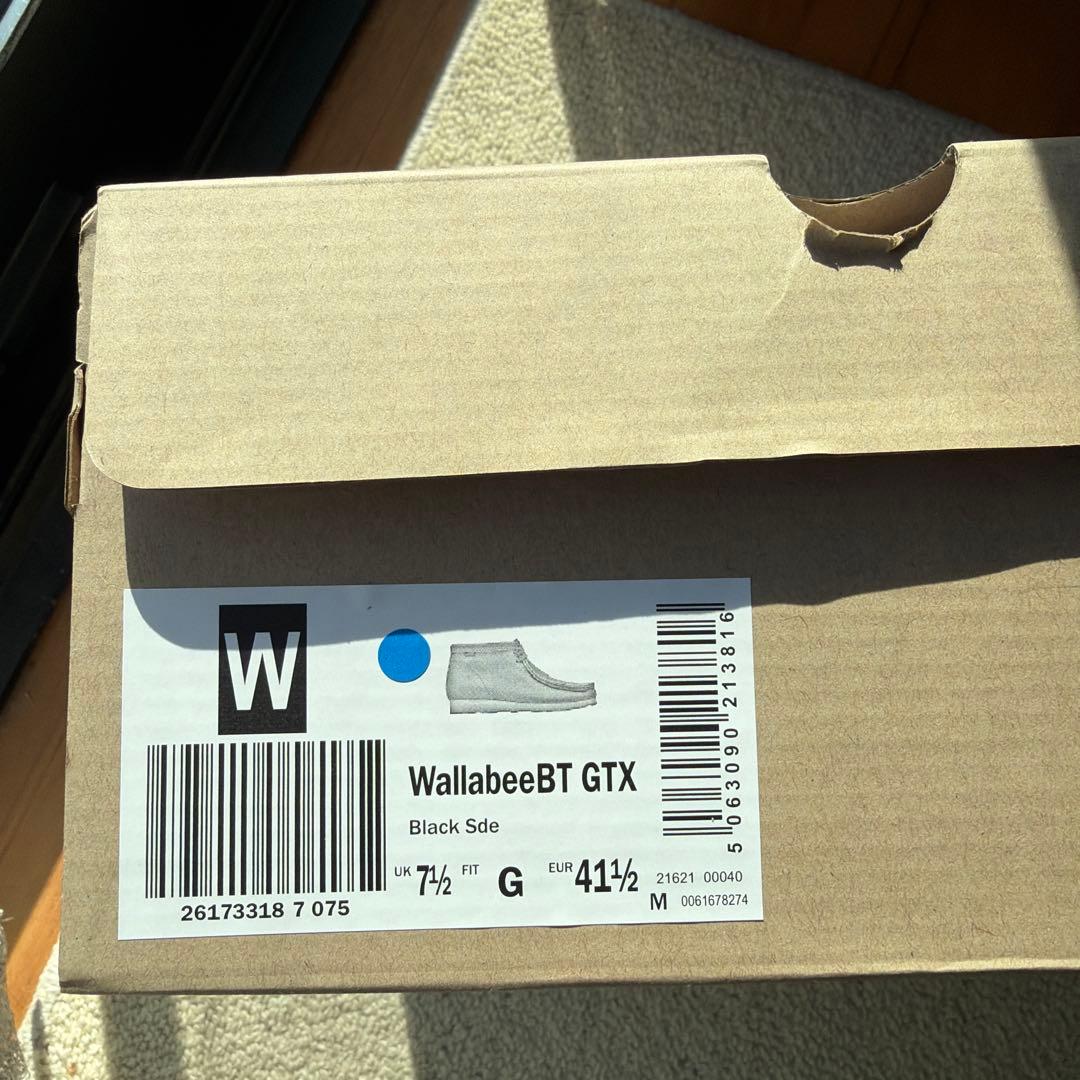 クラークス　ワラビー　ゴアテックス25.5 未使用品　新品