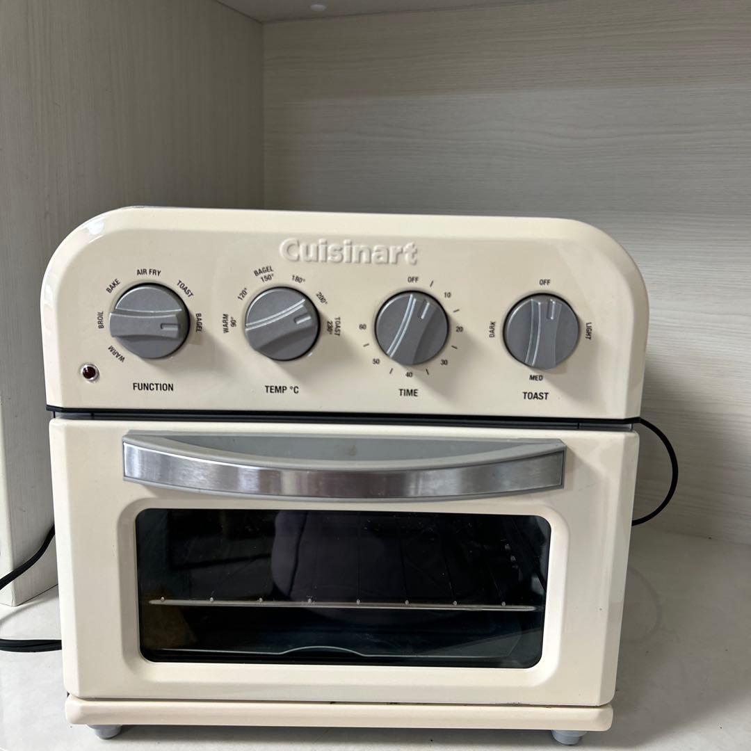 限定カラー クイジナート ノンフライオーブントースター アイボリー　21年製