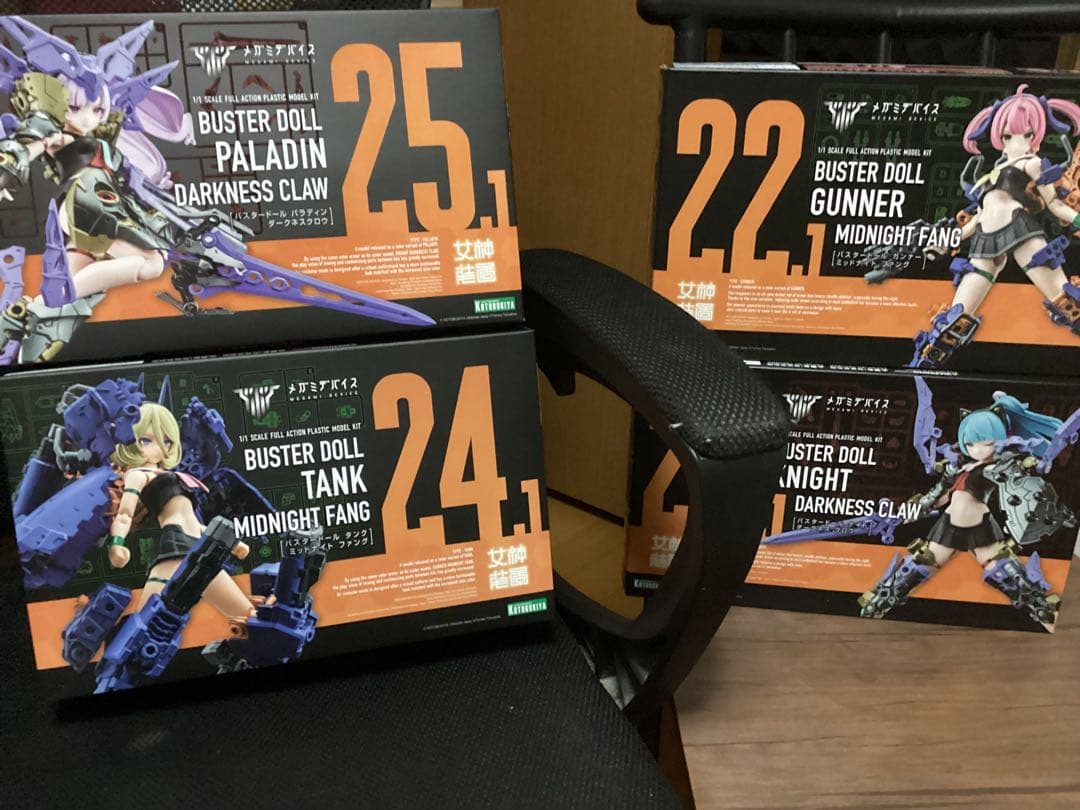 メガミデバイス　バスタードール 特典なし 4種まとめ売り