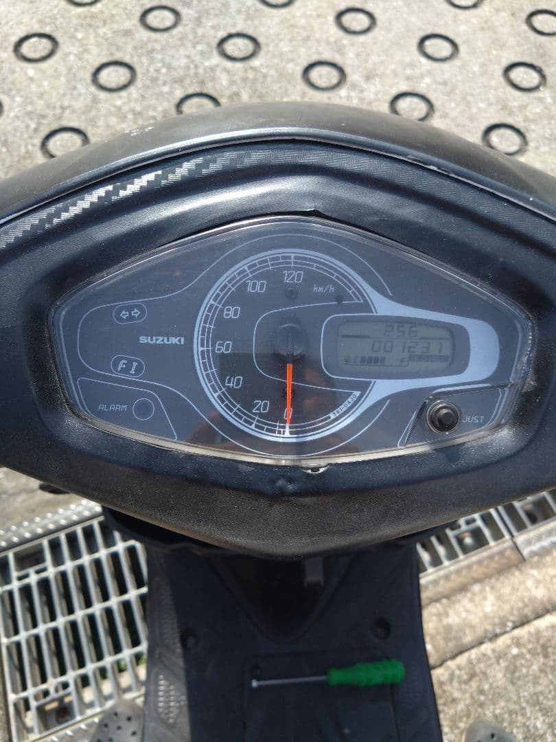 アドレスV125S スピードメーター