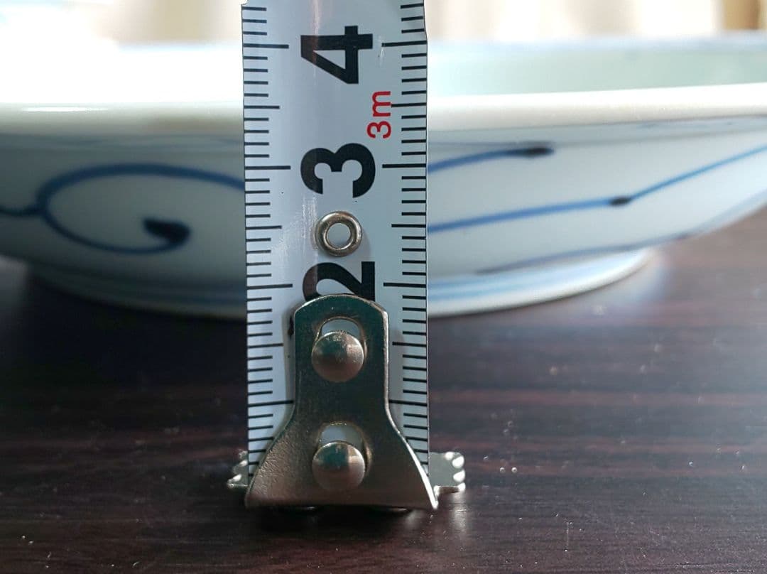 古伊万里 青白磁山水図 平皿5枚セット