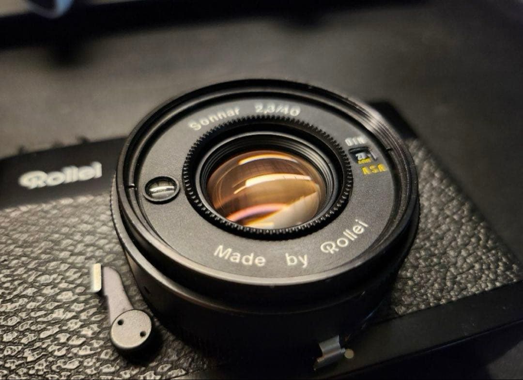 フィルムカメラ Rollei XF35 sonnar f2.3 40mm