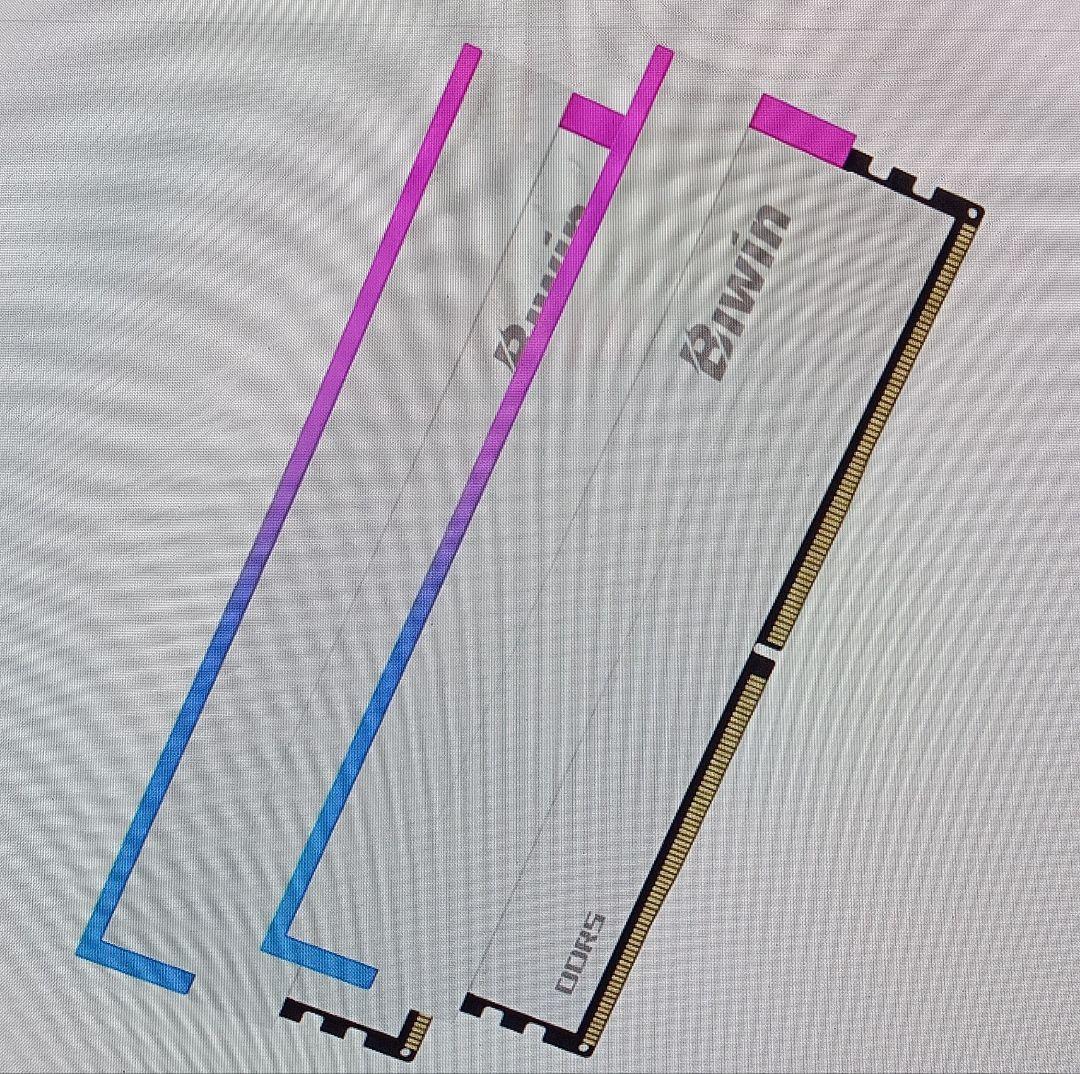 【新品未開封】メモリ・Biwin DDR5 RGB 32GB 6000MT/s