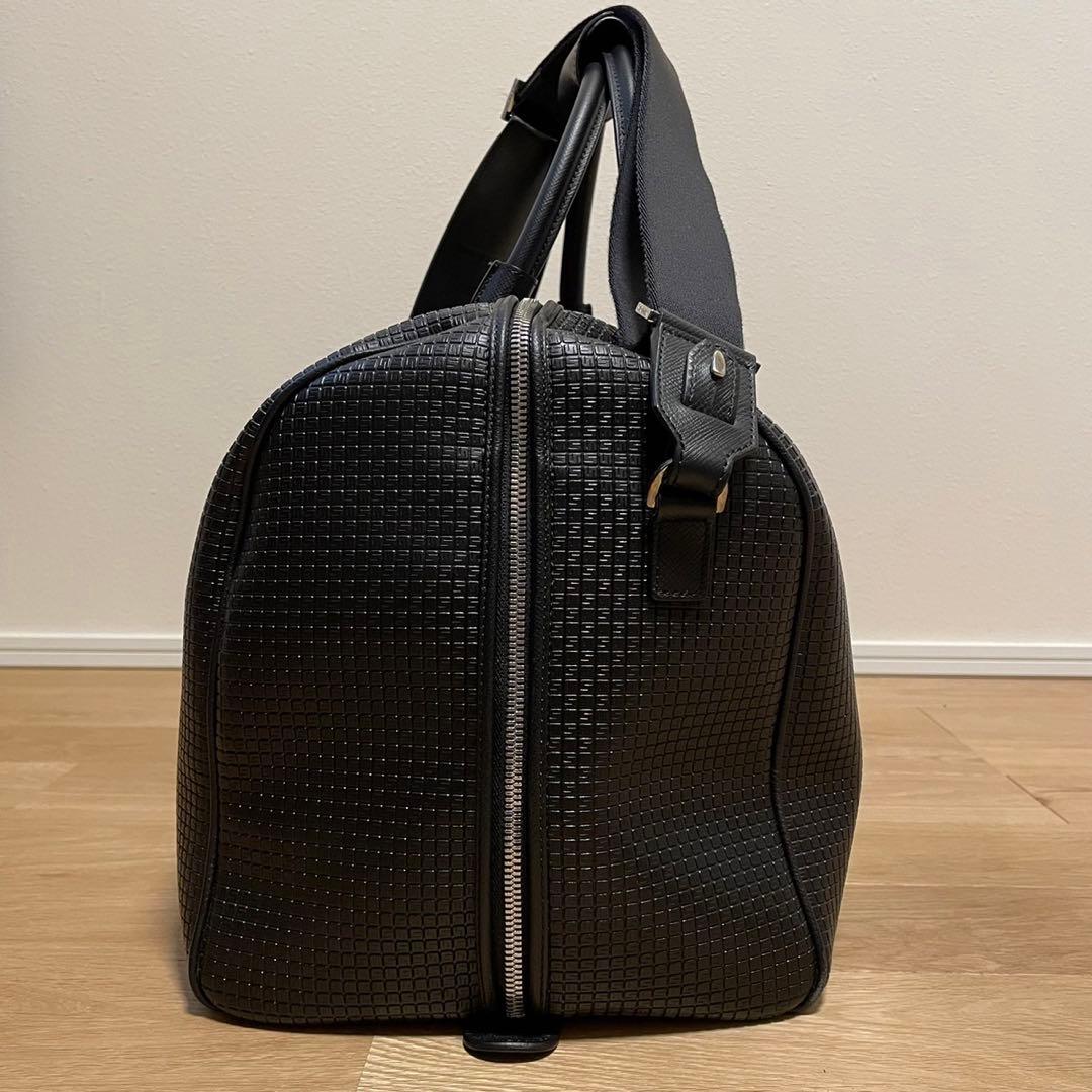 セラピアン　ボストンバッグ　STEPAN SERAPIAN ブラック