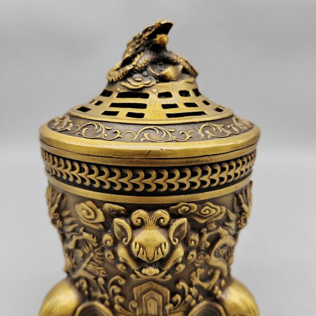 銅製 香炉 香道具 茶道具 装飾品 工芸品 置物