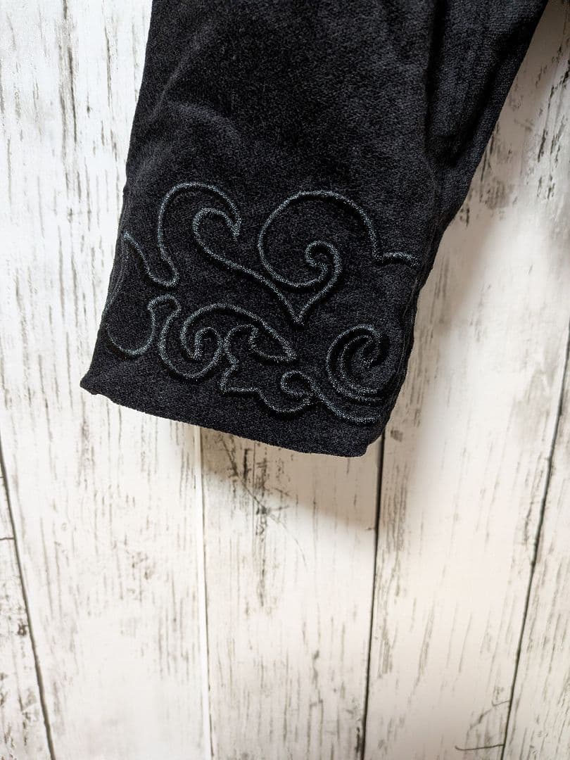 PUNK RAVE ダブルブレストジャケット 刺繍デザイン　裏地豪華　ゴスロリ