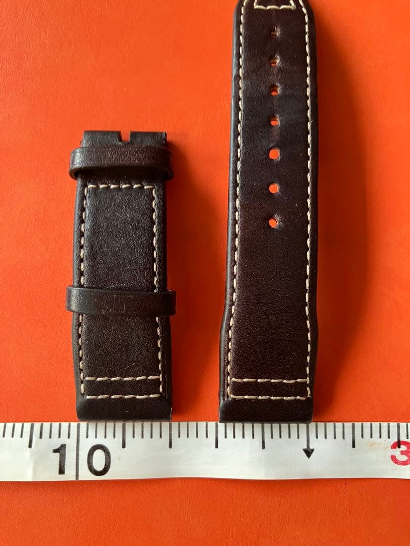 IWC EasX-CHANGE 純正ストラップ ブラウンレザー XS