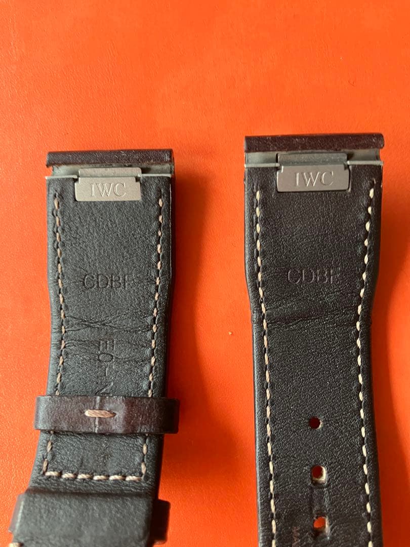 IWC EasX-CHANGE 純正ストラップ ブラウンレザー XS