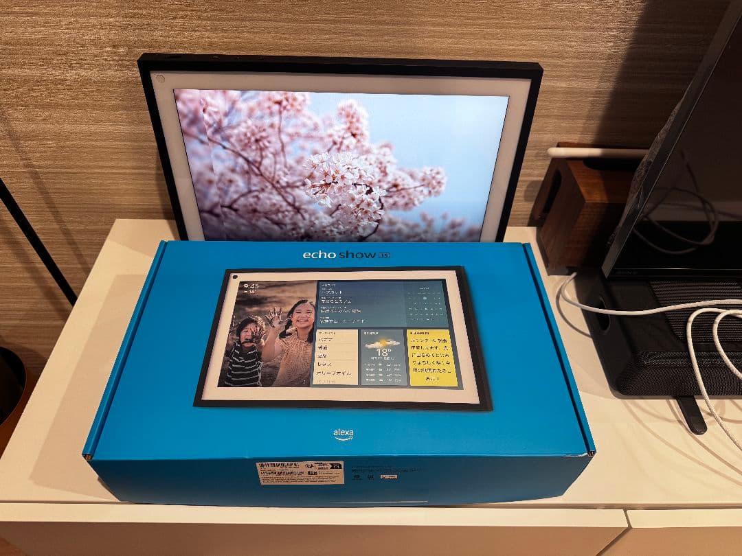 Echo Show 15 ブラック 本体 元箱付き