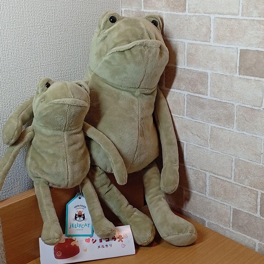  fergus frog カエル　蛙親子　ぬいぐるみ レア　二体