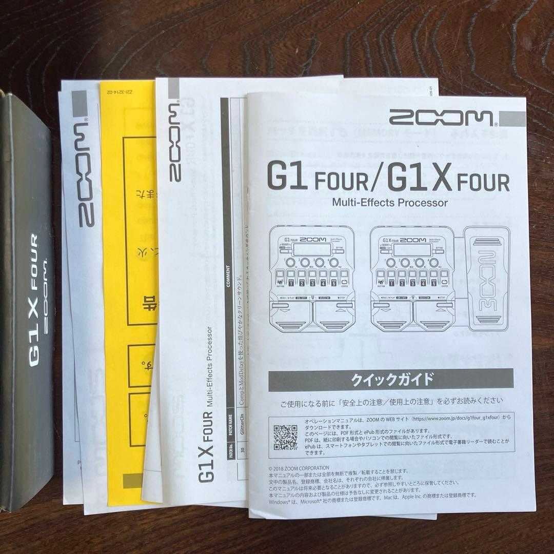 G1X FOUR マルチエフェクター　zoom