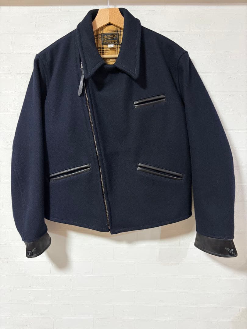 At Last & Co / アットラスト ウールジャケット（ライダース）