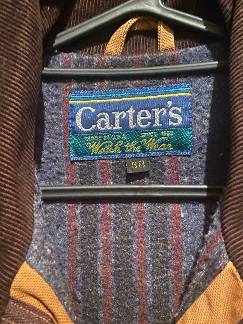 Carter's デトロイトジャケット 列車タグ サイズ38 ビンテージ