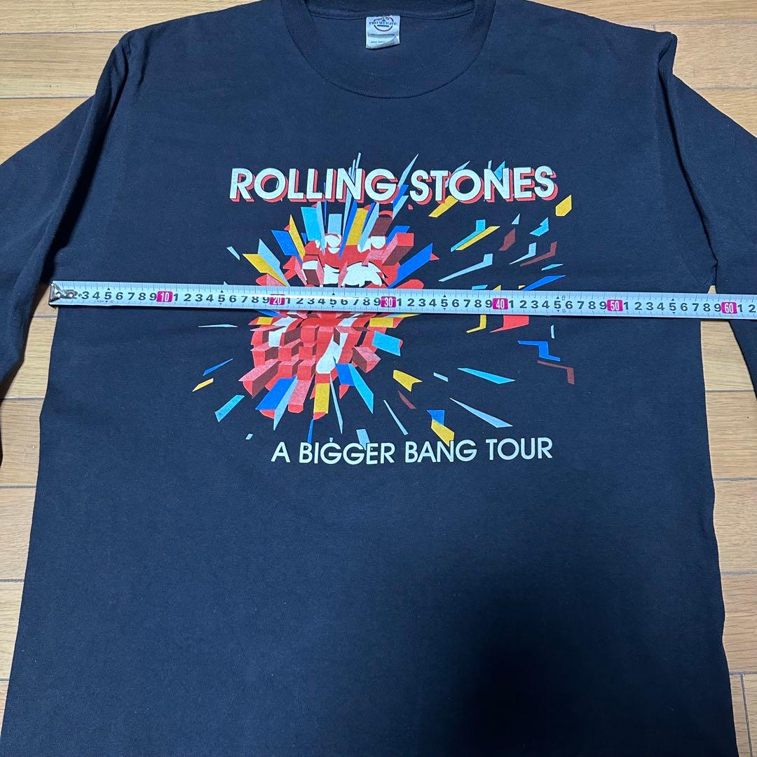 ローリングストーンズ XL 2005 メタリカ ビガーバン ロンT