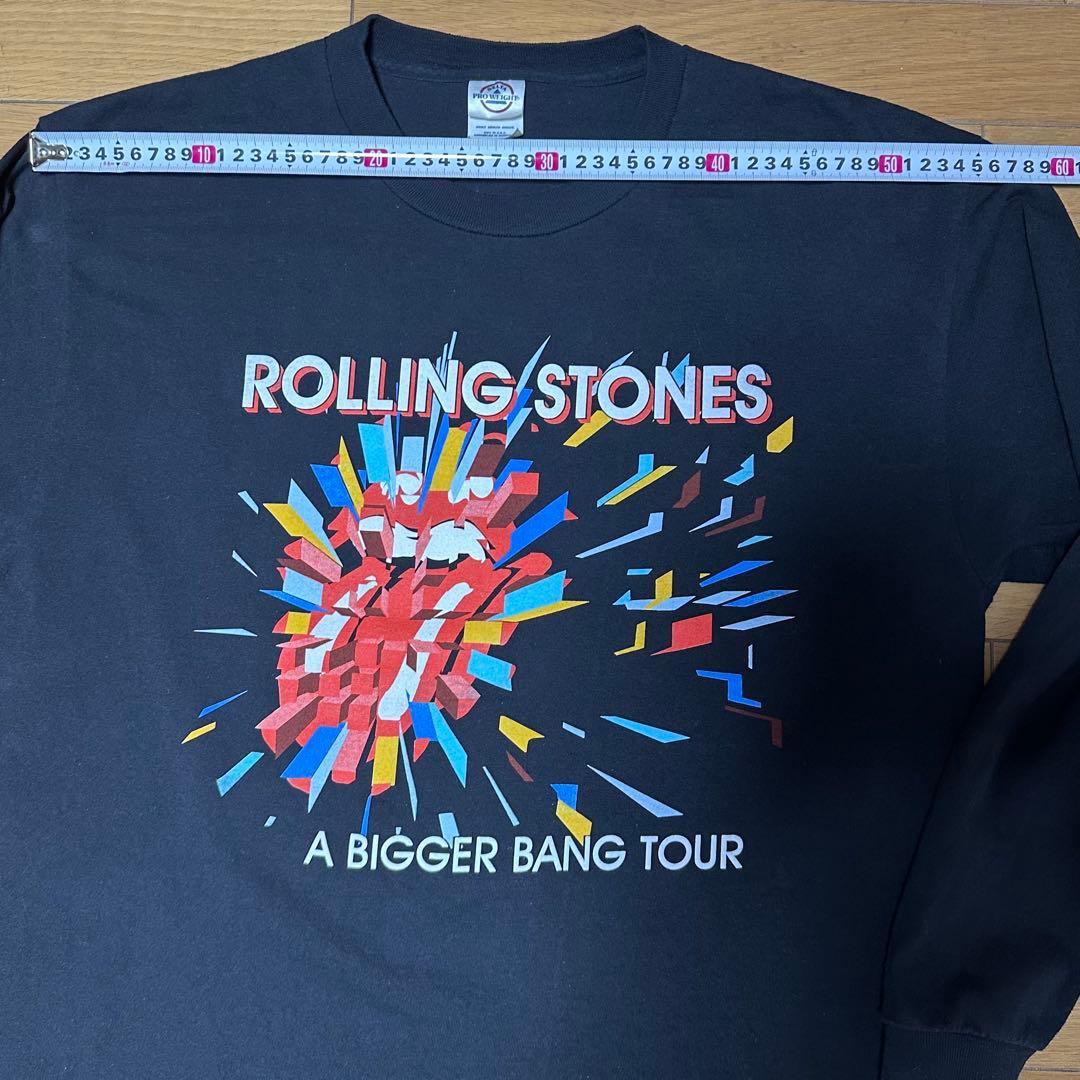 ローリングストーンズ XL 2005 メタリカ ビガーバン ロンT