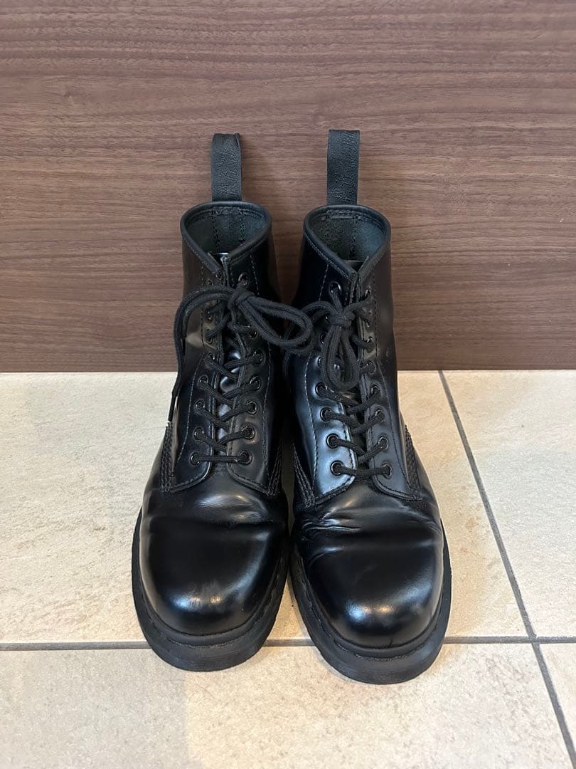 Dr. Martens ドクターマーチン　オールブラックUKサイズ8