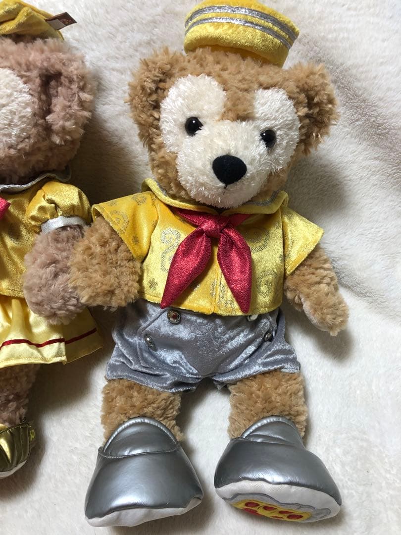 ディズニーリゾート30周年のダッフィー&シェリーメイ（ぬいぐるみS用）のキラキラ