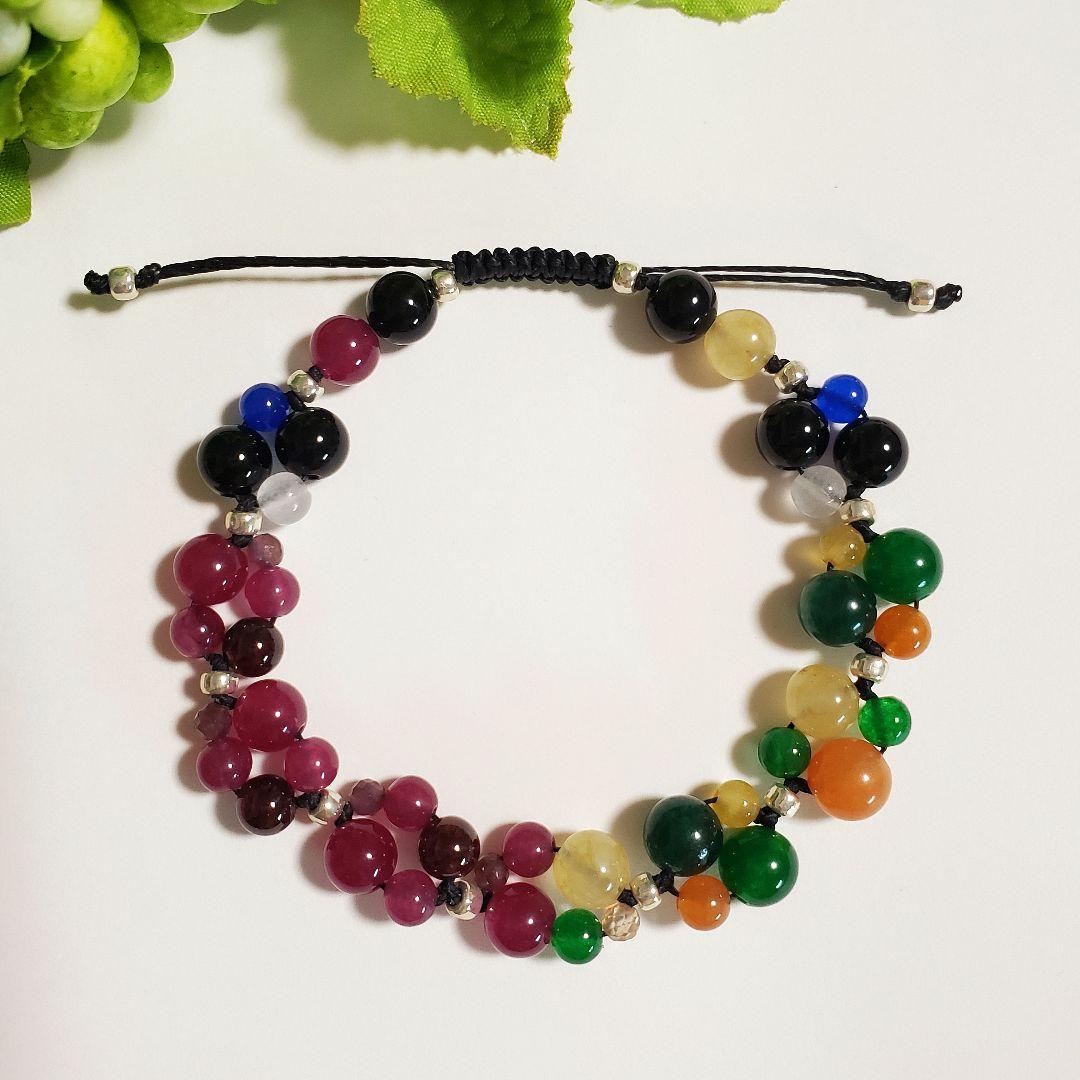 【まる様 オーダー品】天然石ブレスレット 3点