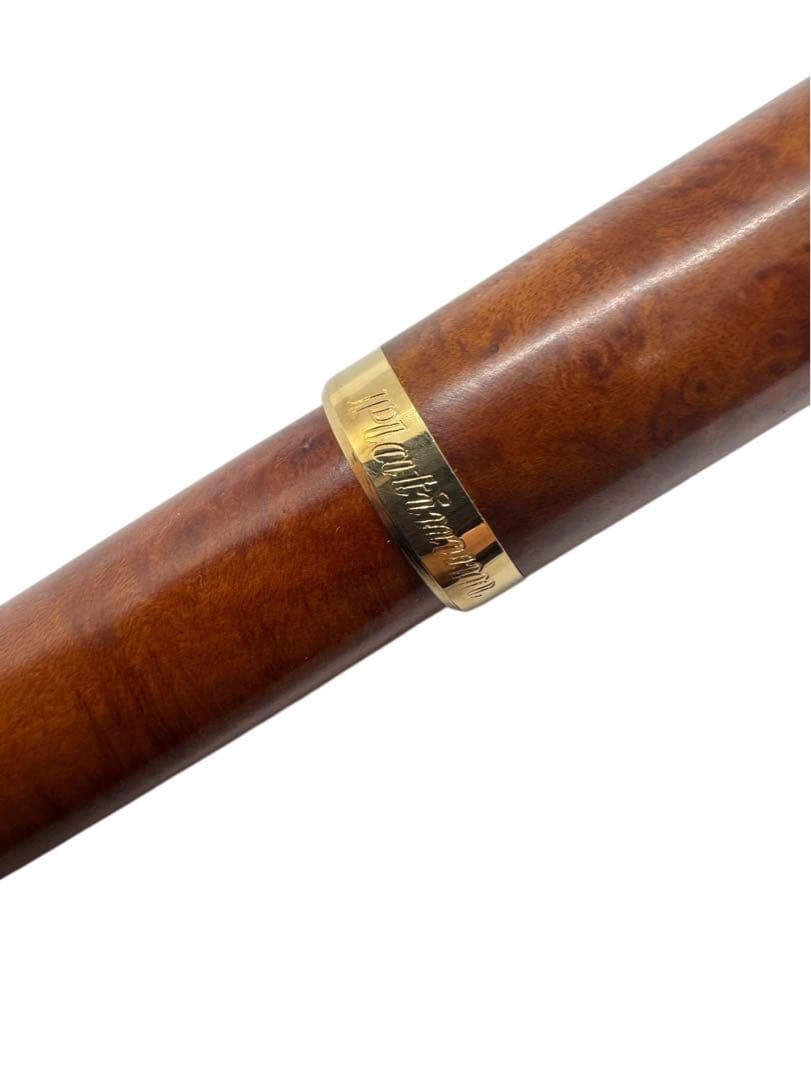 【未使用】アカブライヤー　センチュリー3776　プラチナ万年筆 太字