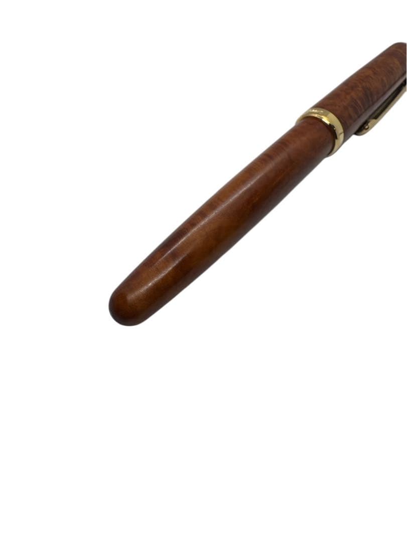 【未使用】アカブライヤー　センチュリー3776　プラチナ万年筆 太字