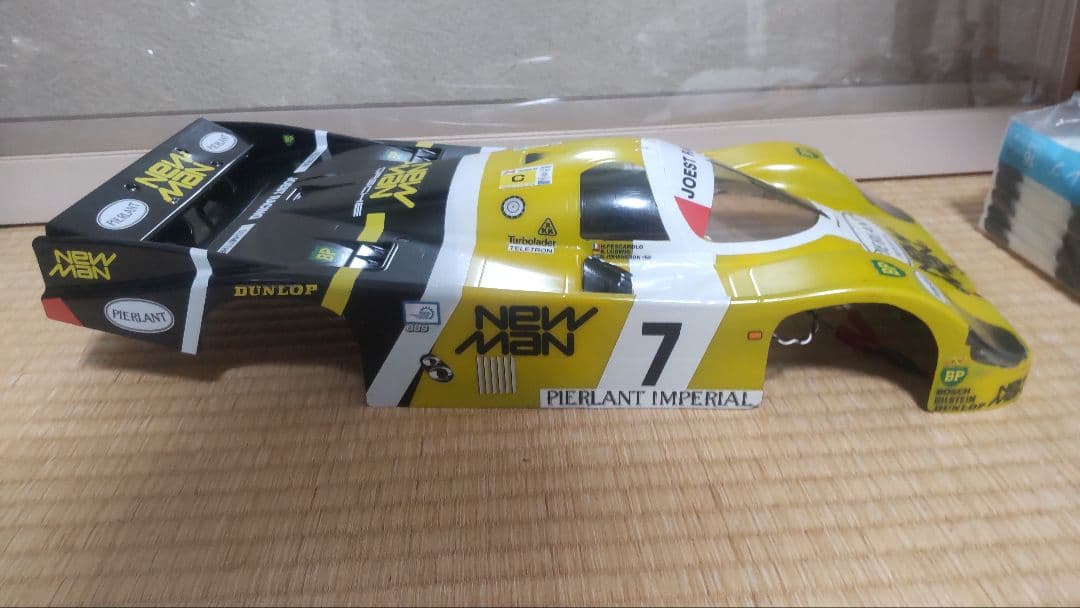 LED付 newman ポルシェ 956 ボディ Cカー用