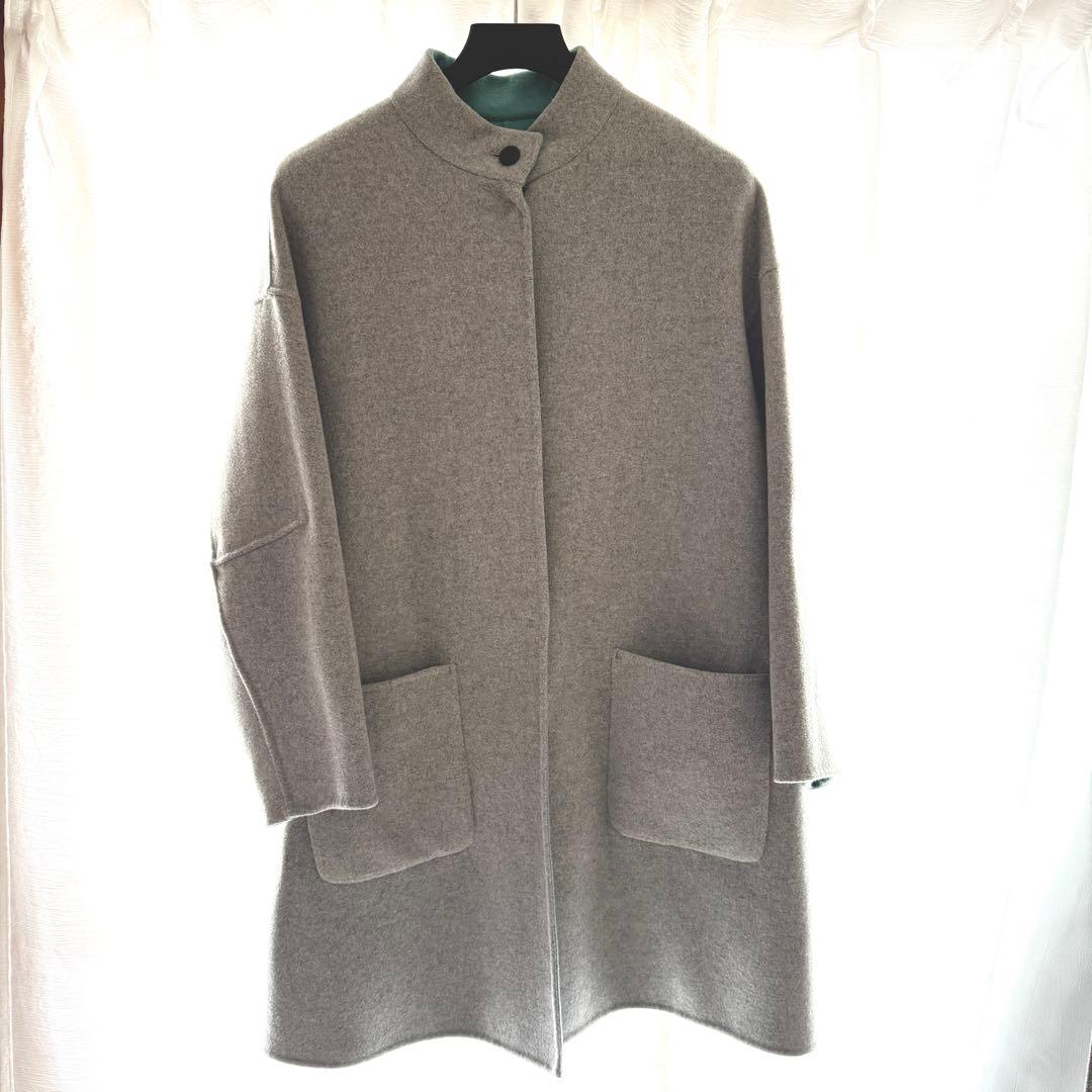 【極美品】B.C STOCK ブレンドリバーシブルミドル丈コート