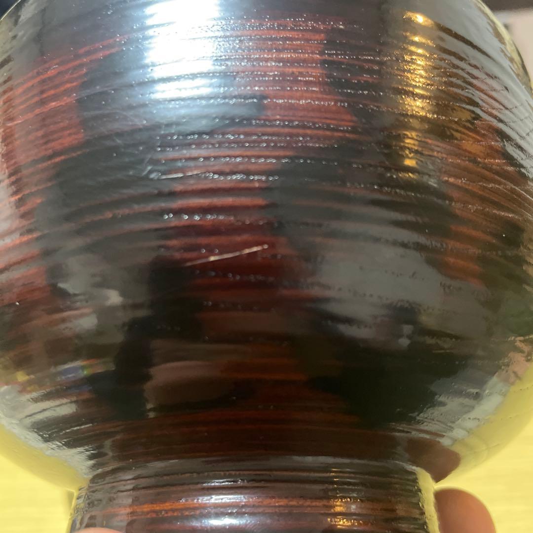 輪島　名工　角偉三郎　合鹿椀 漆器　外根来　2客