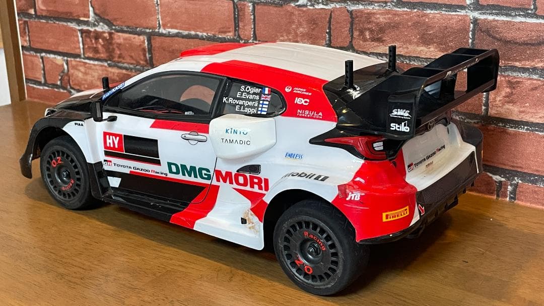 タミヤTT-02 type-XV GRヤリスラリー１ハイブリッドボディ付き