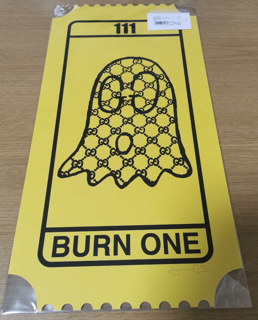 GUCCIGHOST グッチゴースト / BURN TICKET /YELLOW