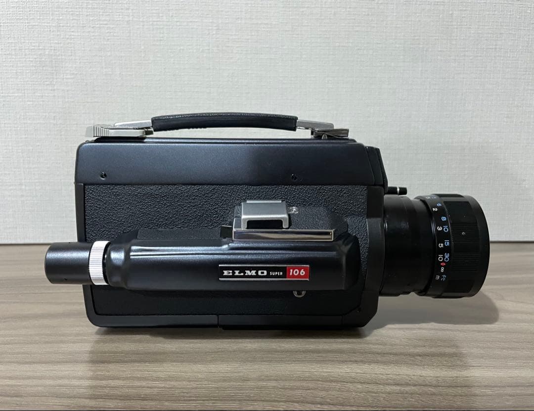 【8ミリカメラ】ELMO エルモ SUPER 106 BLACK