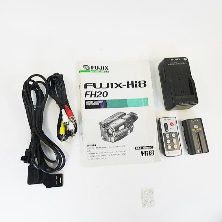 動作良好FUJIX FH20 VideoHi8ビデオカメラ DVDダビングに最適