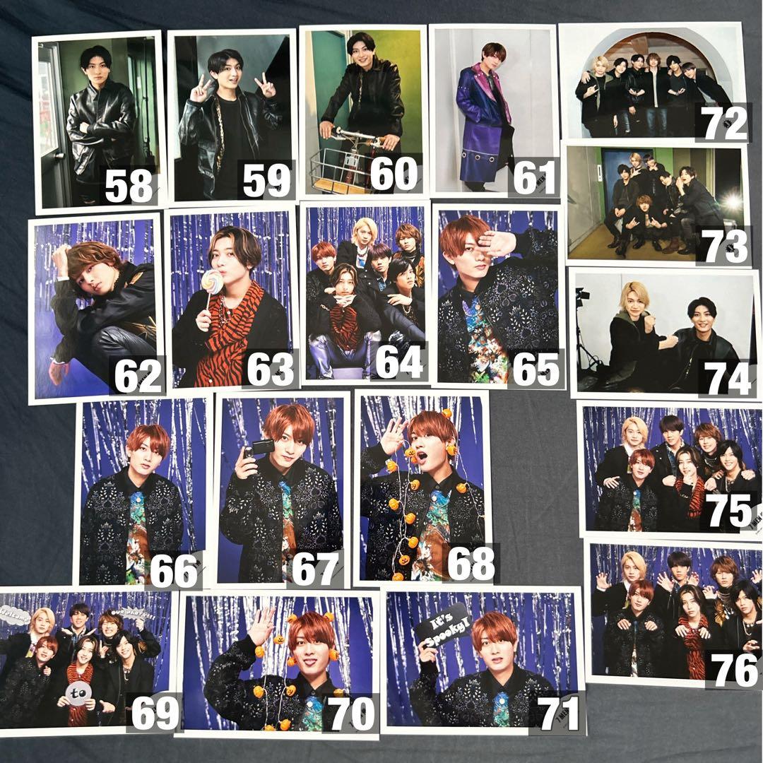 7 MEN 侍 B&ZAI BANZAI 本髙克樹 写真 まとめ売り