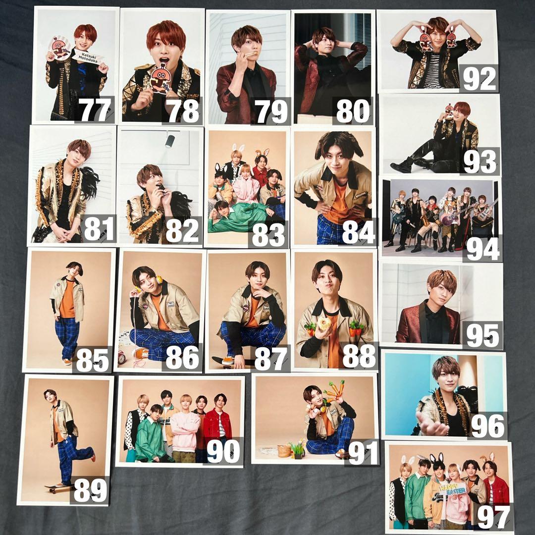 7 MEN 侍 B&ZAI BANZAI 本髙克樹 写真 まとめ売り