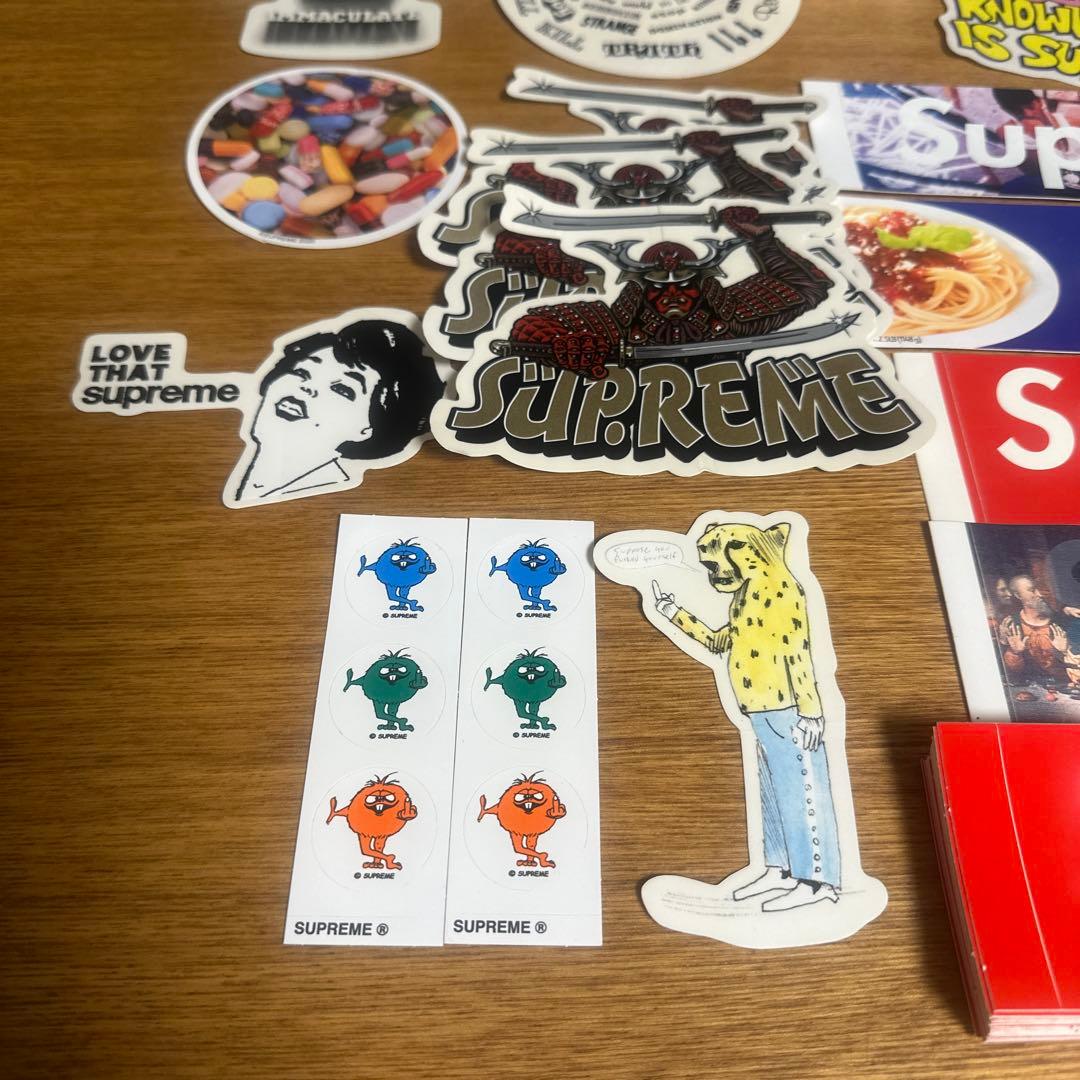 supreme シュプリーム ステッカーノベルティーセット