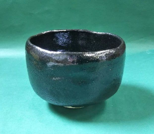 茶道具 黒茶碗 裏千家 鵬雲斎 千玄室 宗室 2代 小川 長楽