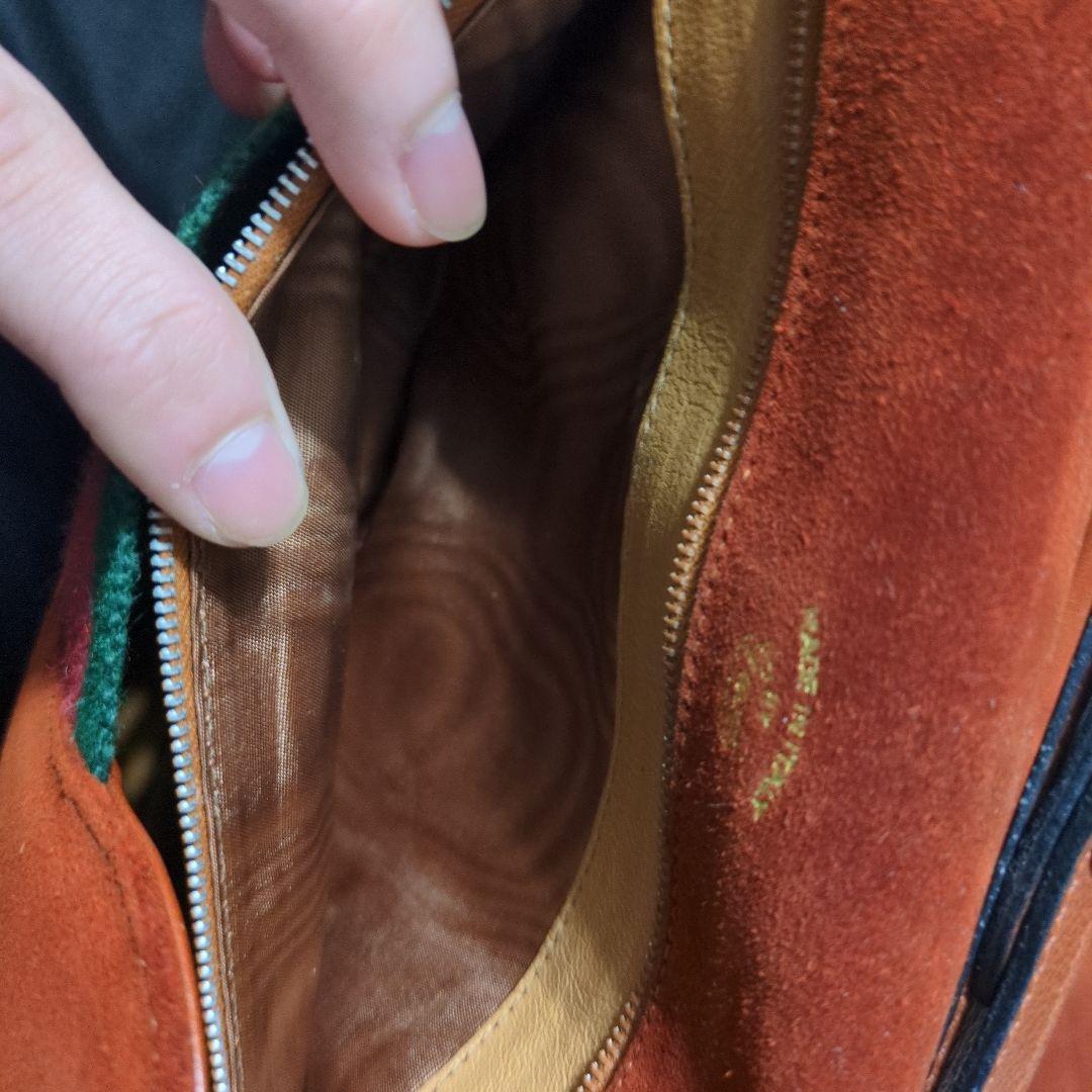 古*︎様 GUCCI ブラウン スエード ショルダーバッグ