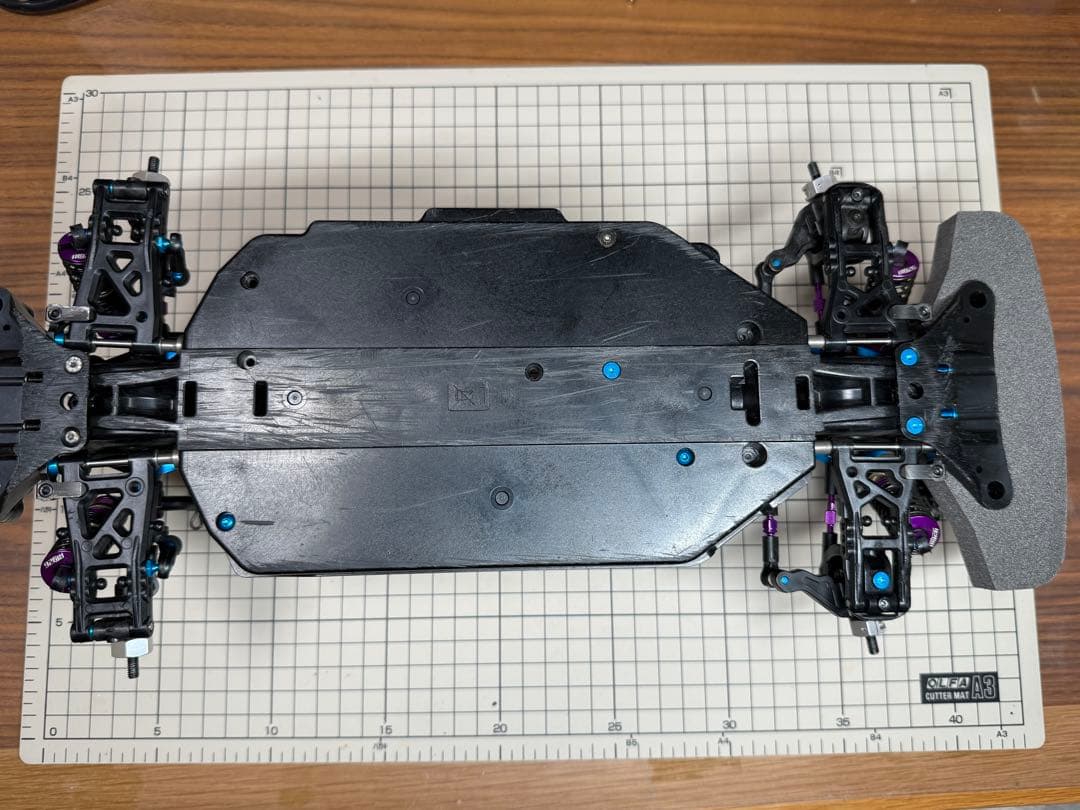 山*ー様 TAMIYA TT-02 シャーシ 4WD ラジコンカー