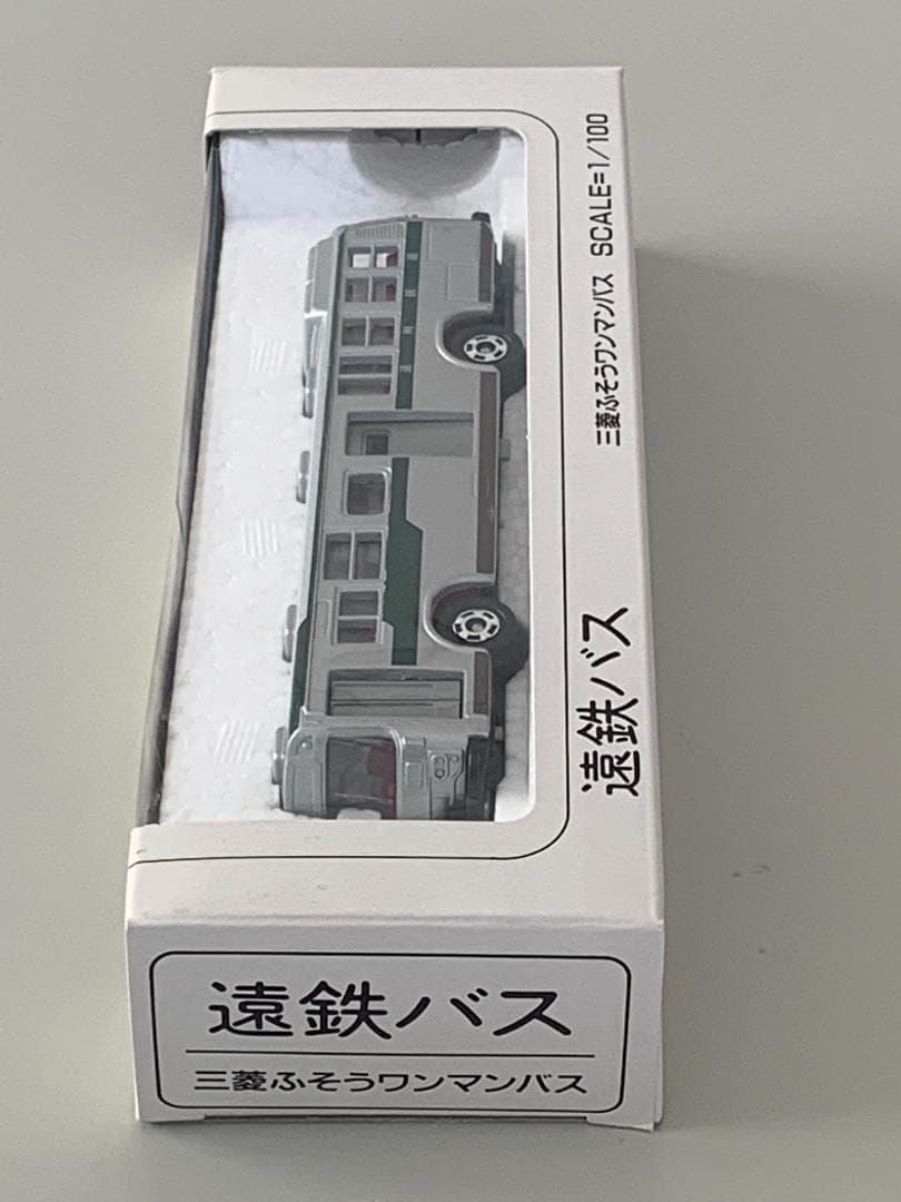 ◆日本製【1/100 遠鉄バス ロングトミカ 三菱ふそうワンマンバス 遠州鉄道】