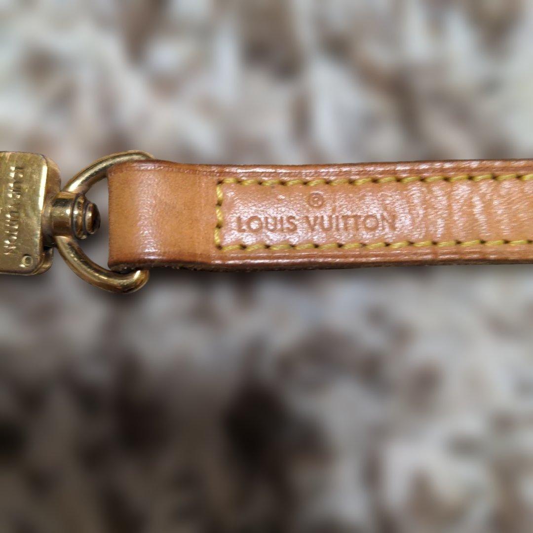 Louis Vuitton レザー ストラップ ブラウン