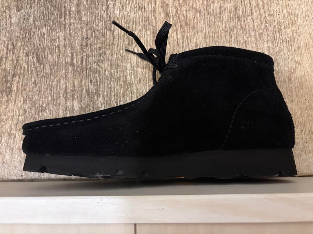 【Clarks / クラークス】Wallabee GTX Black UK8