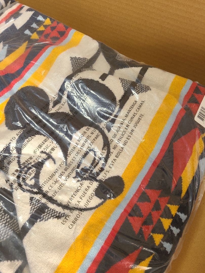 【新品】レア PENDLETON ミッキーマウス ブランケット 90周年 A＆F