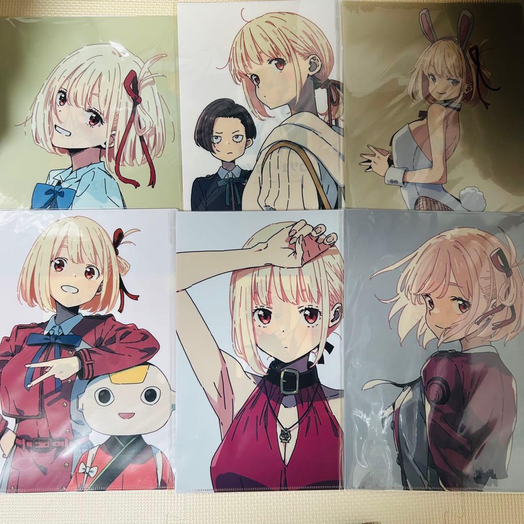 リコリス・リコイル展　クリアファイル　13種類