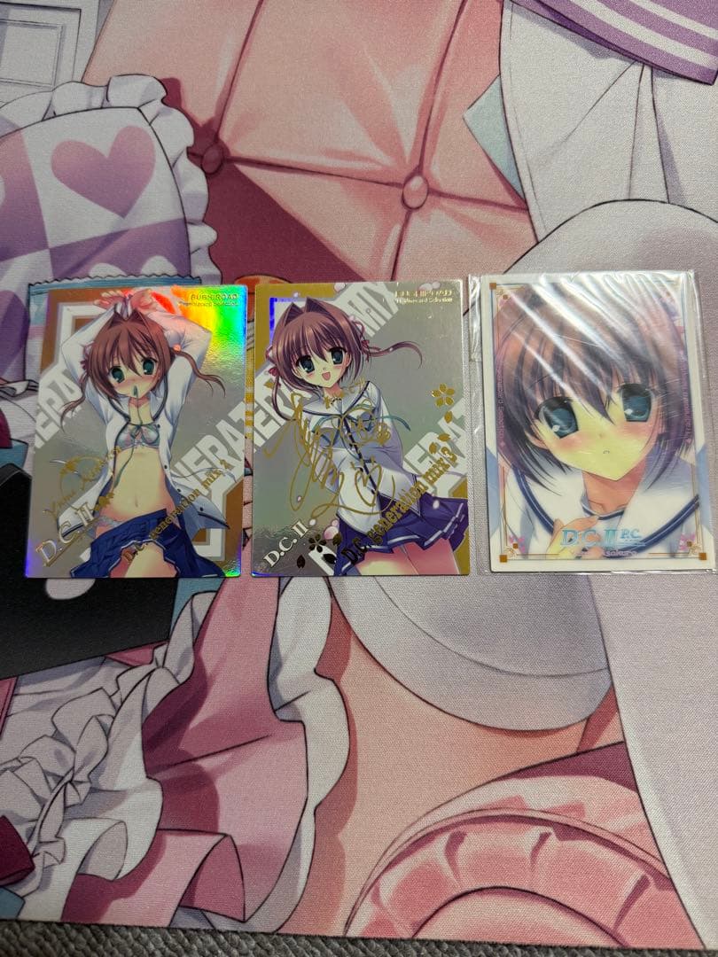 朝倉由夢　サイン入り　トレカセット